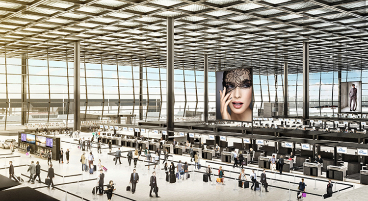 Frankfurt Flughafen Terminal 3 Foto Christoph Mäckler Architekten